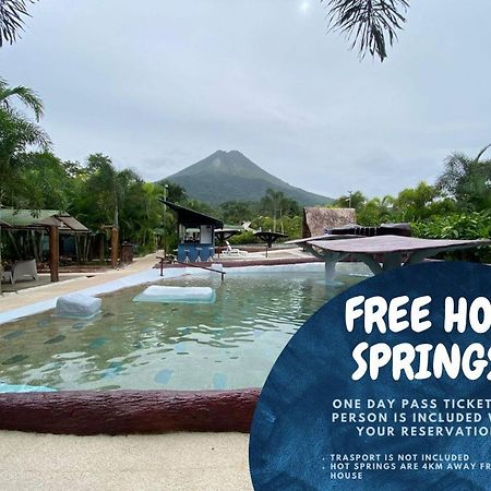 Green Leaf House La Fortuna Bagian luar foto